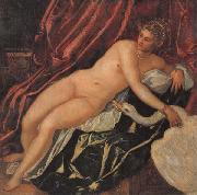 Jacopo Tintoretto Leda and the Swan oil on canvas